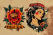 create a custom traditional tattoo design