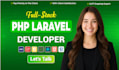 do full stack webite in php laravel react node javascript python django next js