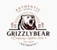 create drawing cool bear logo with text with any file