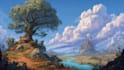 design detailed fantasy landscapes and environments