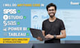 do statistical data analysis in spss, rstudio, stata, python, excel