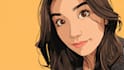 draw cartoon vector portrait with your face