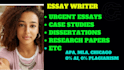 do urgent essay writing as an essay writer