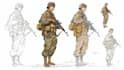 draw military themed illustrations