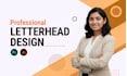create unique and professional letterhead design