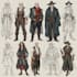 character concept art and character design