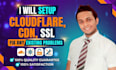 setup cloudflare, cdn, ssl, fix any existing problem