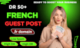 do french backlinks, french guest post, guest post, french blogs