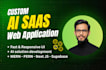 build a custom ai saas web application using next js supabase and ai