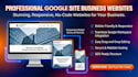 create a professional business website using google sites