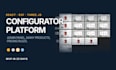 develop a 3d configurator platform or web app in three js