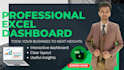 create a professional excel dashboard for sales and finance