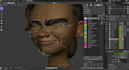 create 52 arkit blendshapes, vrchat avatar, cc4, facial controlbox, vroid, mmd