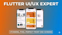 design and code amazing flutter front end screens
