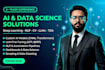 do machine learning, deep learning, nlp, and computer vision projects in python