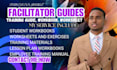 create facilitator guides, student workbooks and worksheets