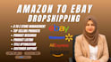 do amazon to ebay dropshipping top listings