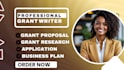 write a winning grant proposal, grant research