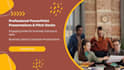 design powerpoint presentations, pitch decks, online course slides