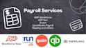 process the payroll in adp, gusto and quickbooks