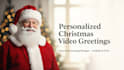 personalized santa christmas video greeting and message