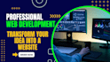 design, develop and debug websites, web apps, mobile apps