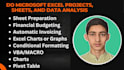 create and manage microsoft excel spreadsheets