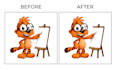 fix, retouch, and enhance ai generated images