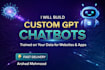 build gpt powered rag chatbots with vector databases