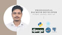 build secure django rest API and scalable backend for your web app