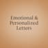 write heartfelt emotional message or letter