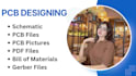 professionally design pcb layouts, schematics and gerber files