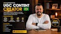 record a ugc style video in brazilian portuguese