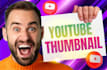create a beautiful and professional youtube thumbnail design