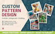 design a clear step by step amigurumi crochet pattern