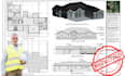 draw architectural plans, site plans, permit drawings and interior layout