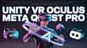 develop a high quality VR, ar mr application in unity meta quest htc vive oculus