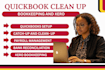 do quickbooks clean up quickbooks setup and bank reconciliation