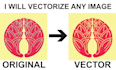 vectorize any image you send over