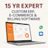 develop custom PHP mysql erp, billing, CRM software in whatsapp API integration