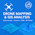 create drone mapping, gis analysis, and contour maps for your project