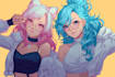 anime style characters commission