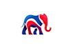 do modern political logo for election campaign