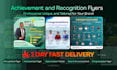 design flyers for events or achievements
