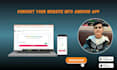 transform your website into a high quality android app