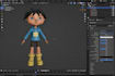 rig 3d character in blender for animation in unreal