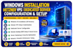 install and configure windows os on your hetzner server
