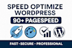 speed optimize your wordpress site to max google pagespeed