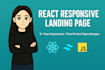 deliver a sleek react website with tailwindcss integration
