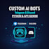 build custom ai telegram and discord bots for your business